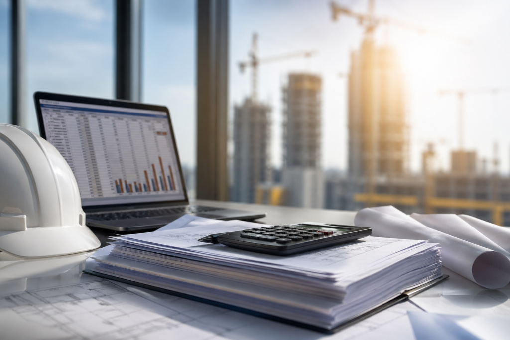 fluxo de caixa para construção civil
