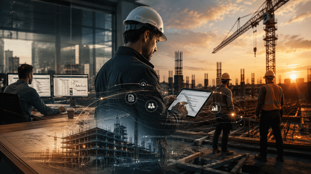 Como implementar um ERP na construção sem parar a operação da obra