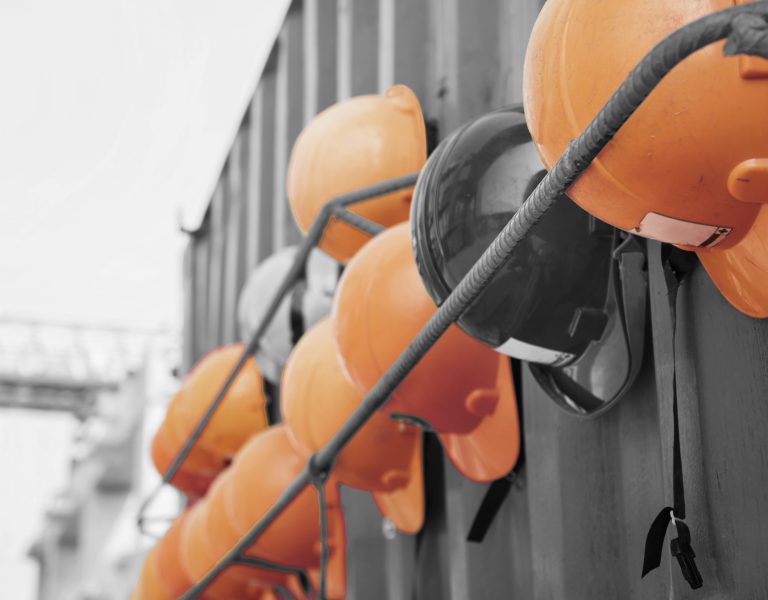 Construction Site Developing Industry Concept